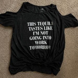 Francesca’s Cold Shoulder Top